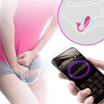 Pretty love - uovo vibrante pink fisher controllato da app
