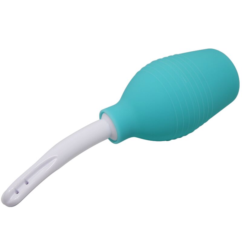 Mr play - doccia anale in gomma blu pera