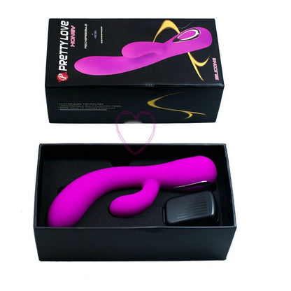 Vibratore Rabbit PRETTY LOVE SMART honey Fucsia