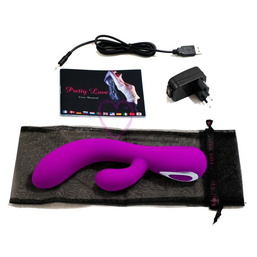Vibratore Rabbit PRETTY LOVE SMART honey Fucsia