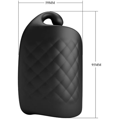 Pretty love - masturbateur manuel pour gland vibrant rechargeable