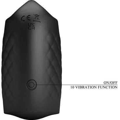 Pretty love - masturbateur manuel pour gland vibrant rechargeable