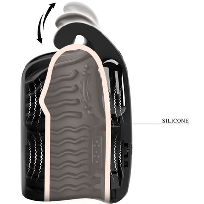 Pretty love - masturbateur manuel pour gland vibrant rechargeable