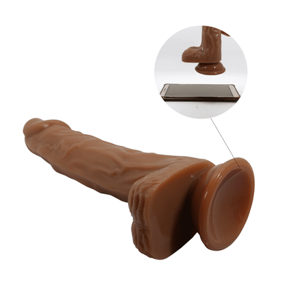 Dance - vibromasseur réaliste avec ventouse télécommandé