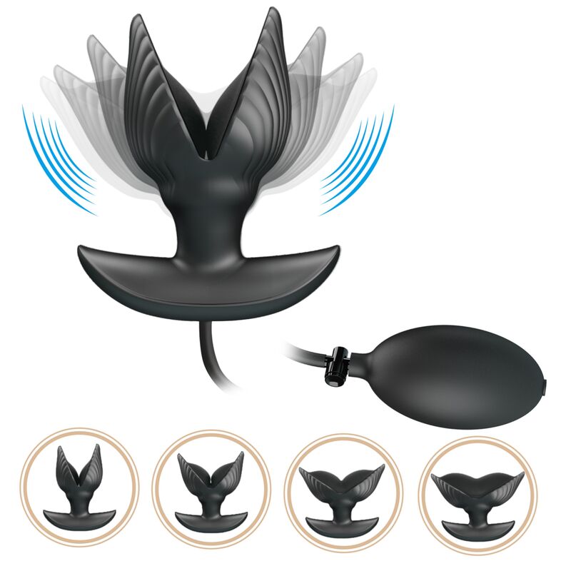 Pretty love - plug anale gonfiabile e ricaricabile