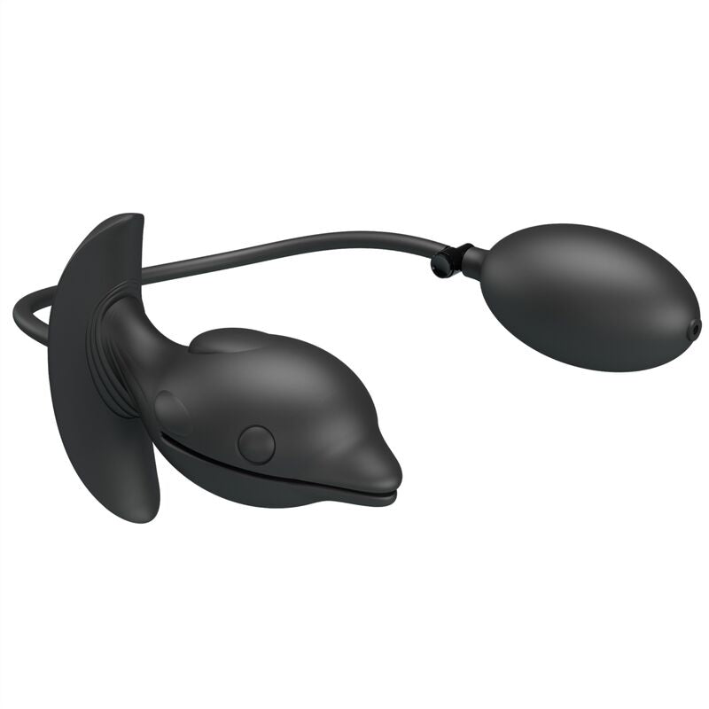Pretty love - plug anale delfin gonfiabile e ricaricabile