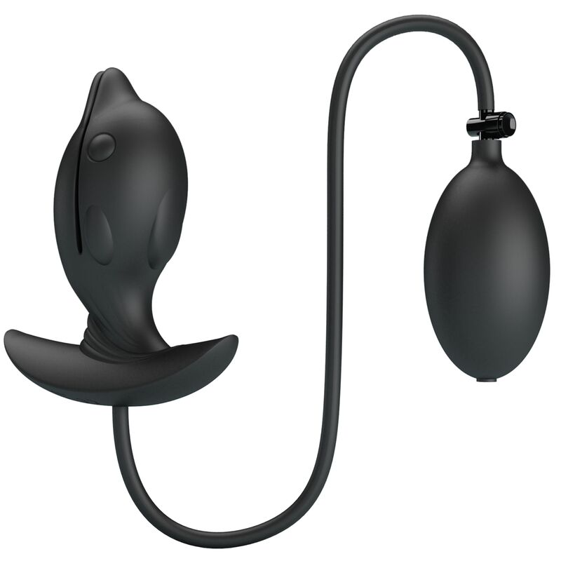 Pretty love - plug anale delfin gonfiabile e ricaricabile