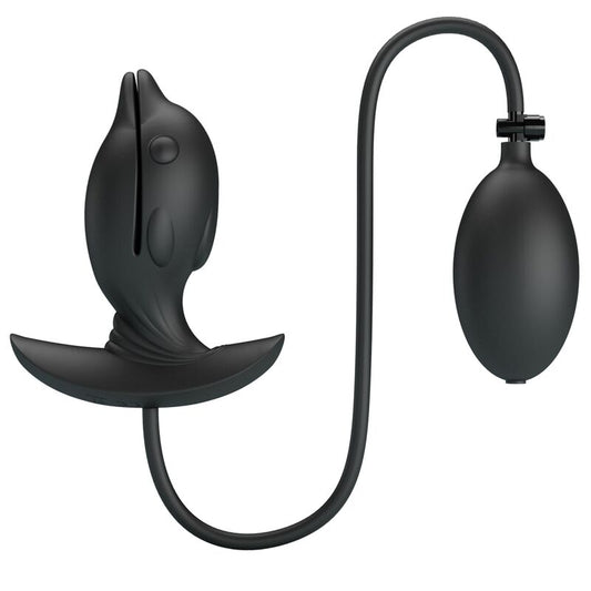 Pretty love - plug anale delfin gonfiabile e ricaricabile