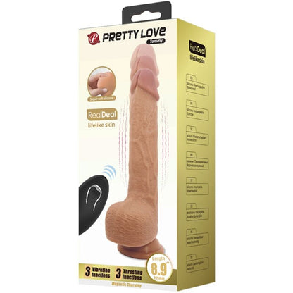 Pretty love - vibromasseur réaliste Tommy 22.5 cm