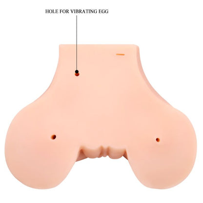 Crazy bull - vagin et anus avec texture réaliste et vibrations