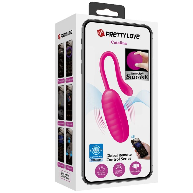 Ovetto Vibrante Pretty Love Catalina Fucsia