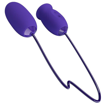 Pretty love - vibratore stimolatore ricaricabile daisy youth violetto