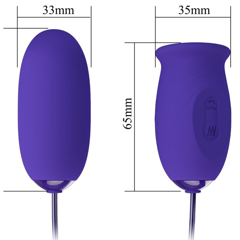 Pretty love - vibratore stimolatore ricaricabile daisy youth violetto
