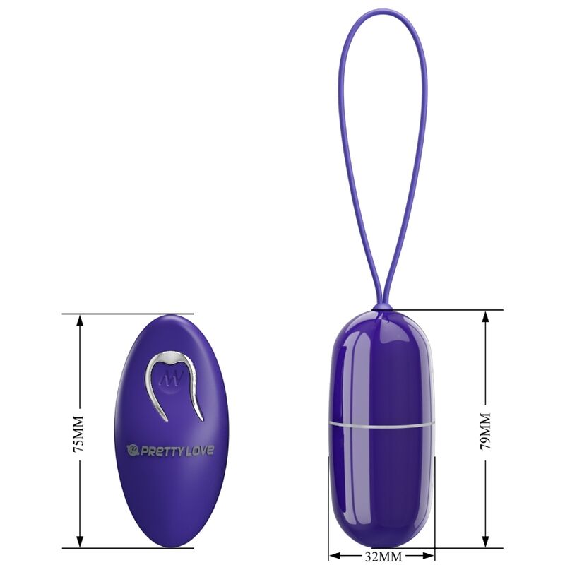 Pretty love - arvin youth violettoting uovo telecomando violetto