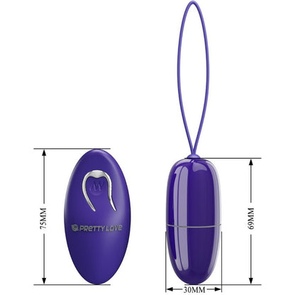 Pretty love - telecomando selkie youth mini uovo vibrante violetto