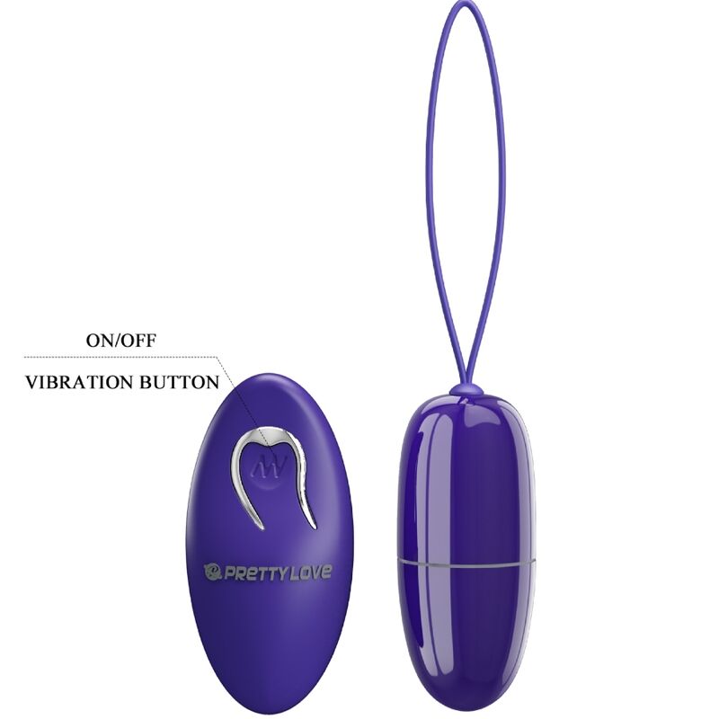 Pretty love - telecomando selkie youth mini uovo vibrante violetto