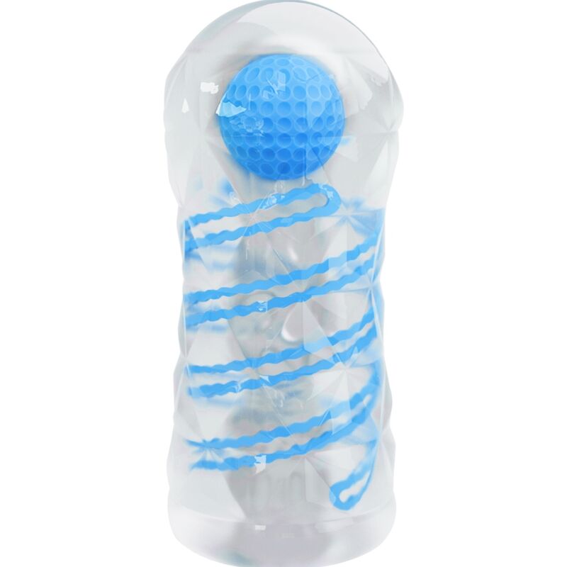 Pretty love - piccolo masturbatore con spirali blu