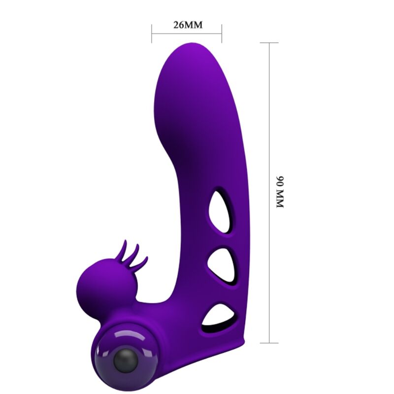 Pretty love - copertura per dita vibratore orlando viola