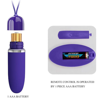Pretty love - mini bullet vibrante darlene youth violetto