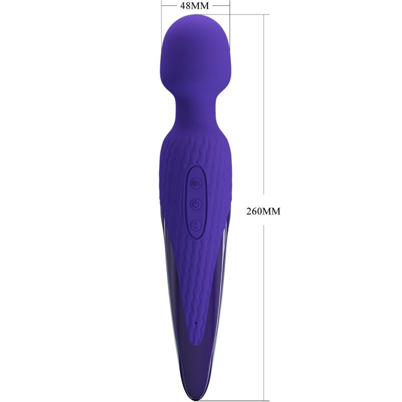 Pretty love - vibratore antony youth wand violetto effetto calore