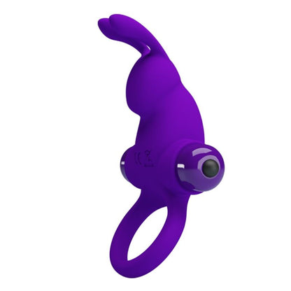PRETTY LOVE - ANNEAU VIBRANT PÉNIS LAPIN VIOLET