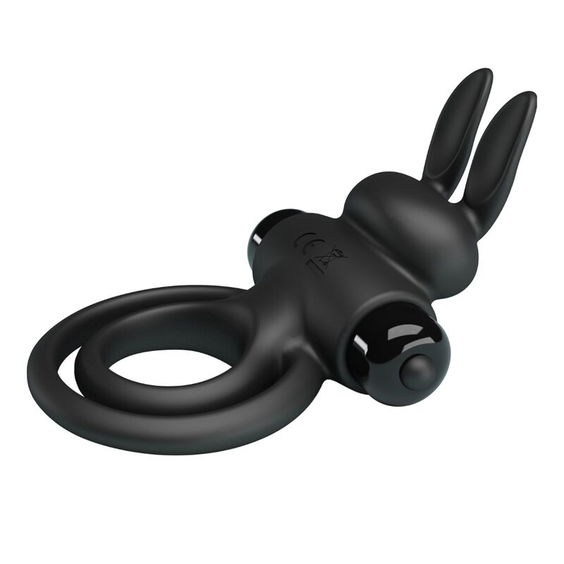 Pretty love - anello vibrator iii rabbit per pene nero