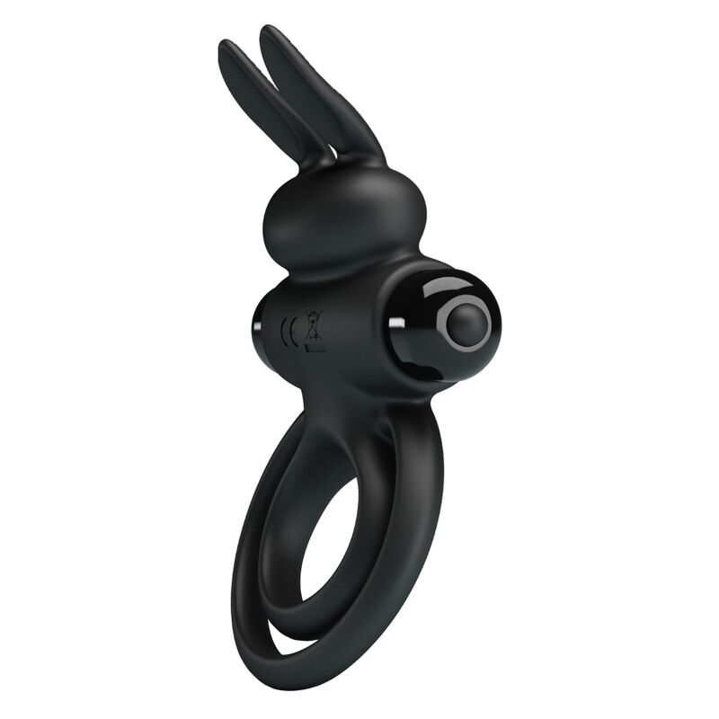 Pretty love - anello vibrator iii rabbit per pene nero