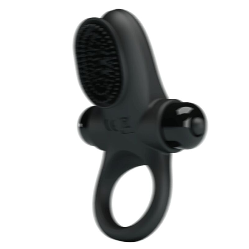 Pretty love - anello vibratore ii per il pene nero