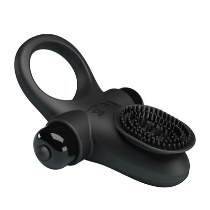Pretty love - anello vibratore ii per il pene nero
