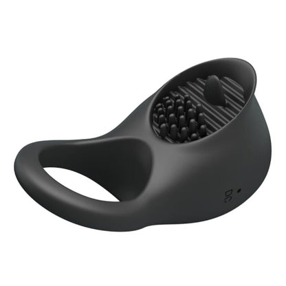 Pretty love - anello vibrante per pene con lingua nera