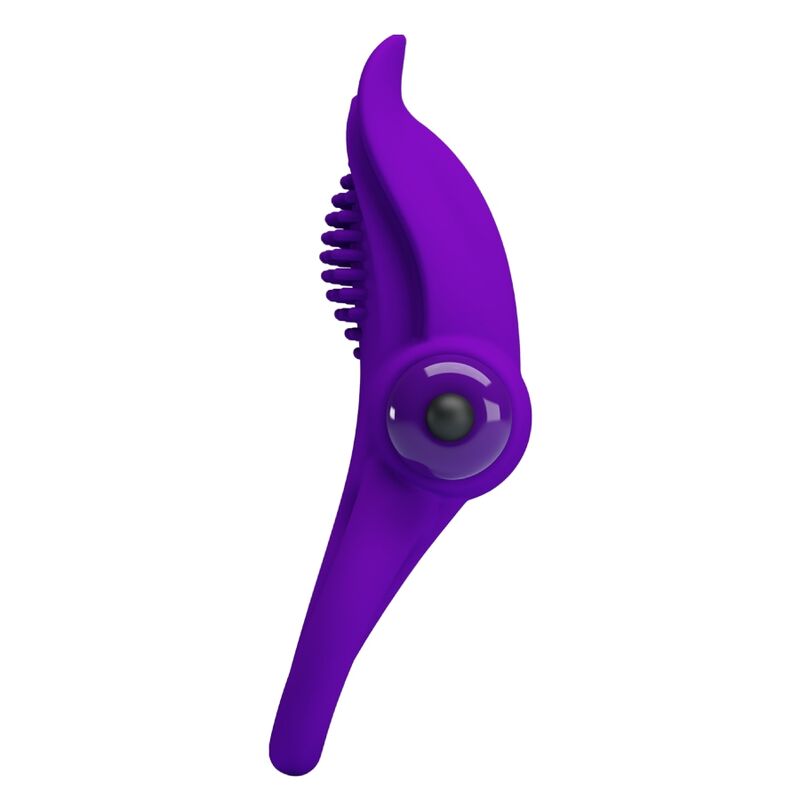 Pretty love - anello vibrante per pene viola