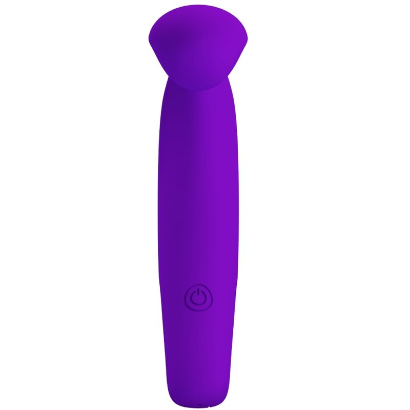 Pretty love - vibratore da dita ricaricabile gorgon viola
