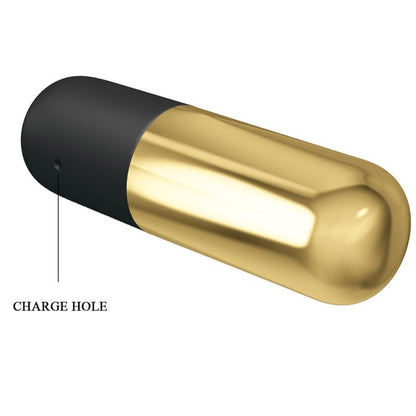 PRETTY LOVE - VIBREUR BULLET RECHARGEABLE DORÉ