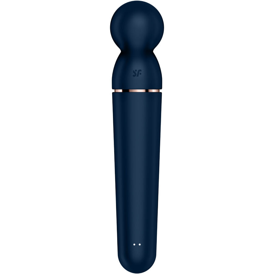 Satisfyer - massaggiatore vibratore planet wand-er blu