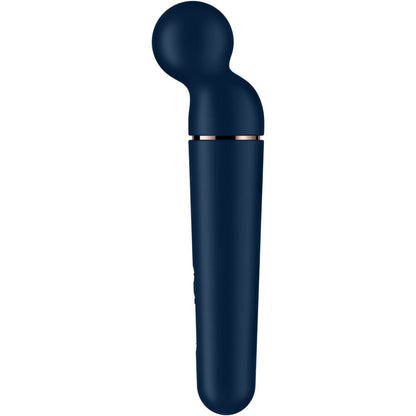 Satisfyer - massaggiatore vibratore planet wand-er blu