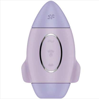 Satisfyer - mission control petit vibromasseur double impulsion lilas