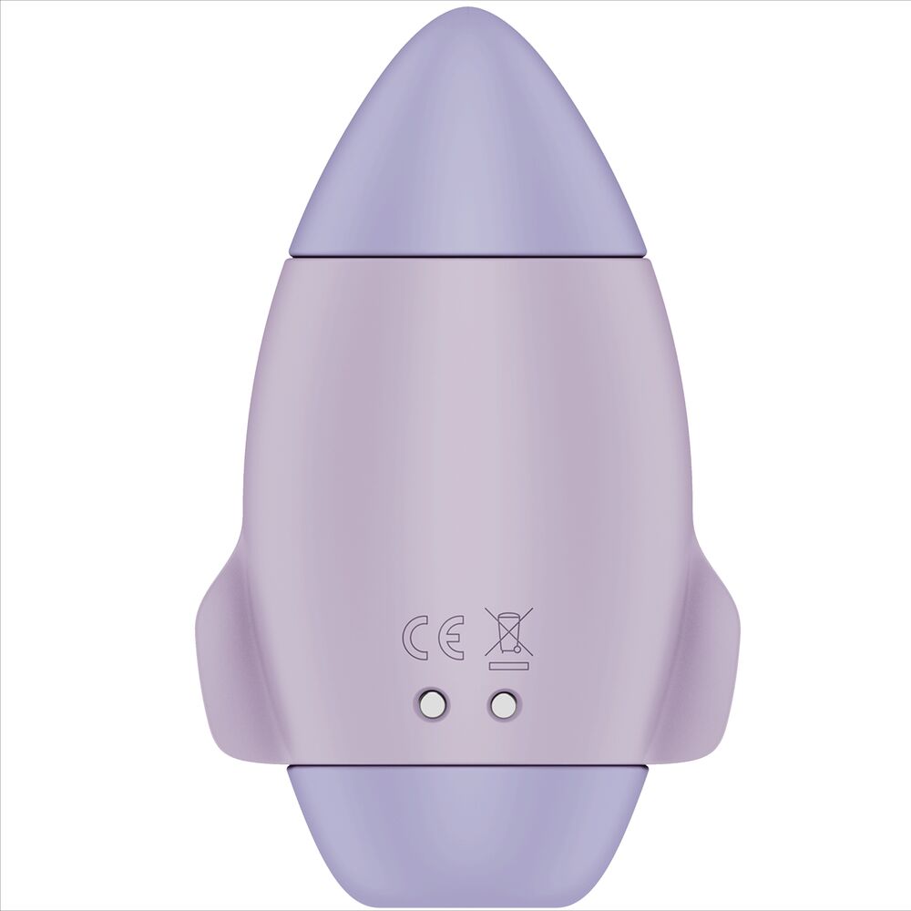 Satisfyer - mission control petit vibromasseur double impulsion lilas