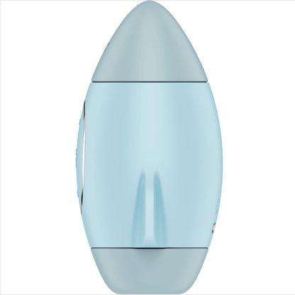 Satisfyer - vibromasseur double impulsion petit bleu mission control