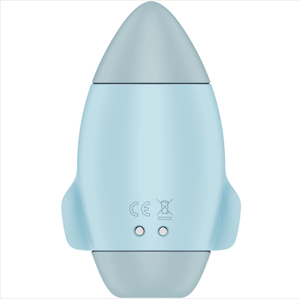 Satisfyer - vibromasseur double impulsion petit bleu mission control