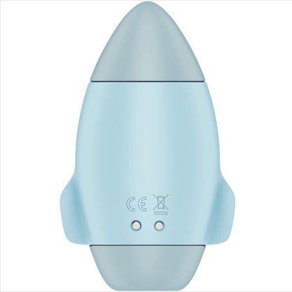 Satisfyer - vibromasseur double impulsion petit bleu mission control