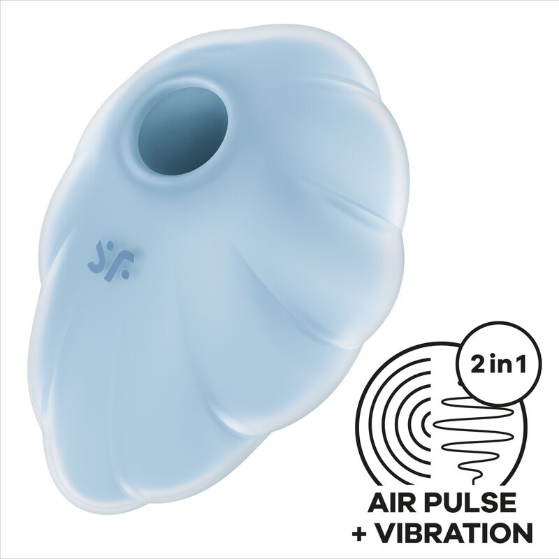 Vibratore Satisfyer Cloud Dancer Blu