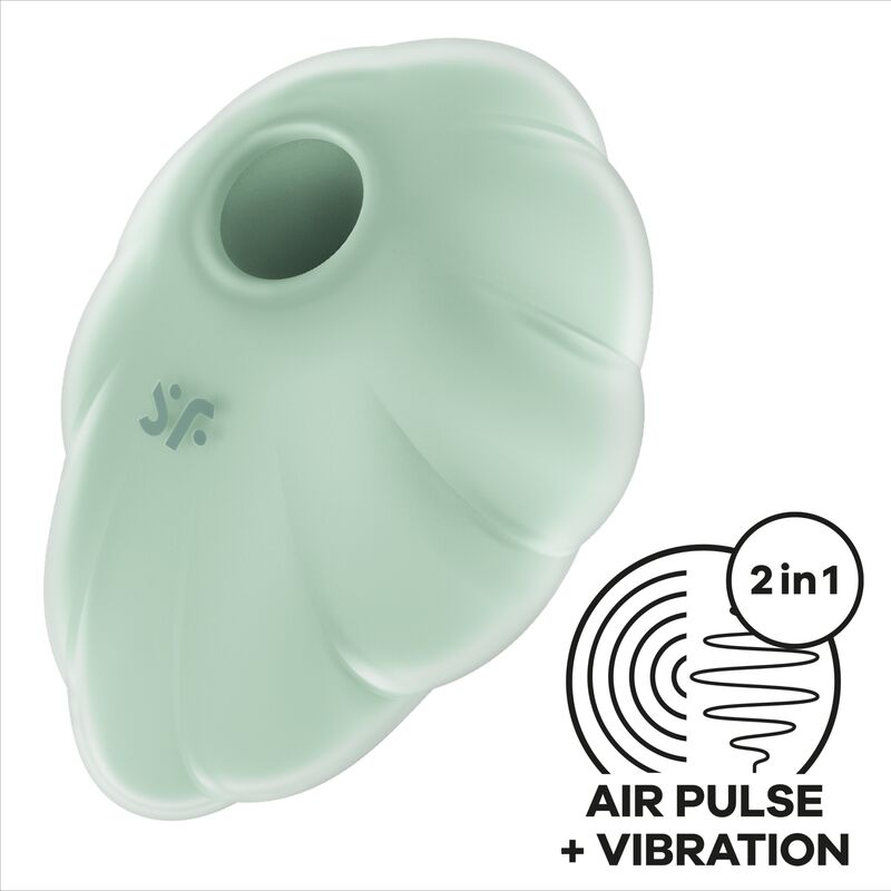 Vibreur Satisfyer Cloud Dancer Vert