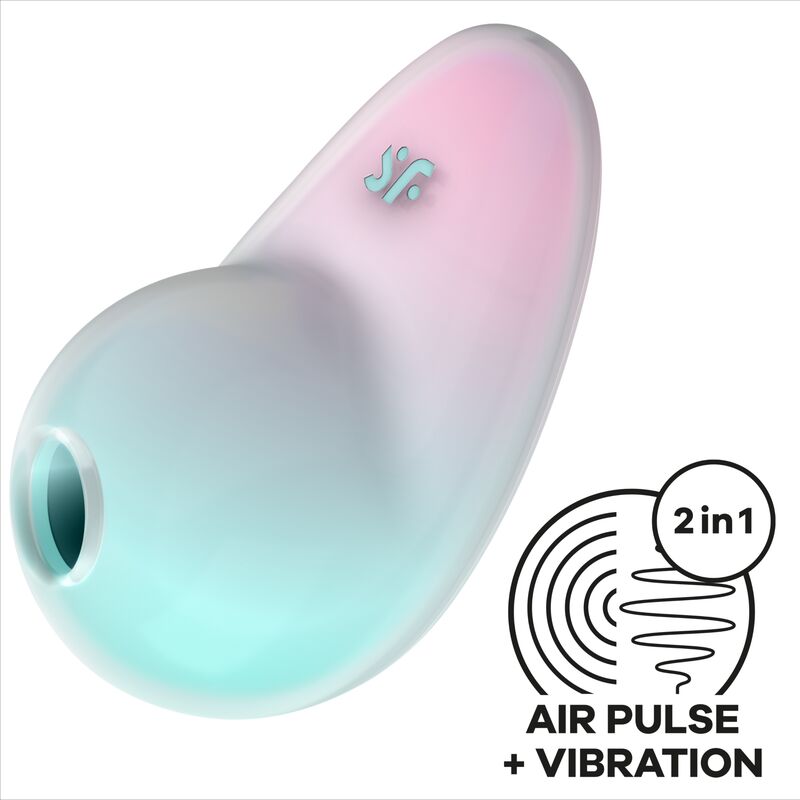 Succhia Clitoride Satisfyer pixie dust Verde acqua