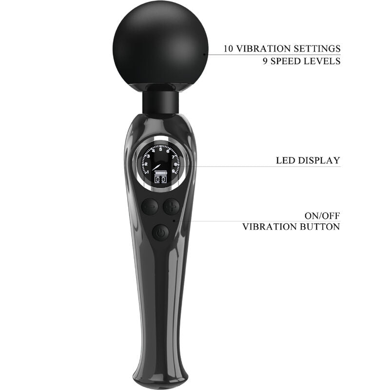 Pretty love - bacchetta vibrante skyler nera