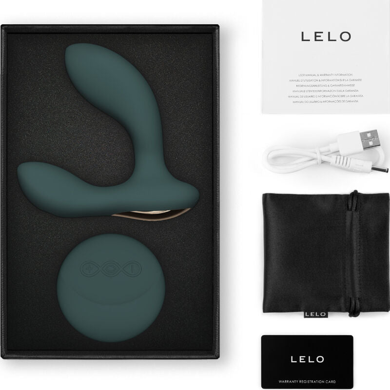 Lelo - masseur de prostate télécommandé Hugo 2 vert