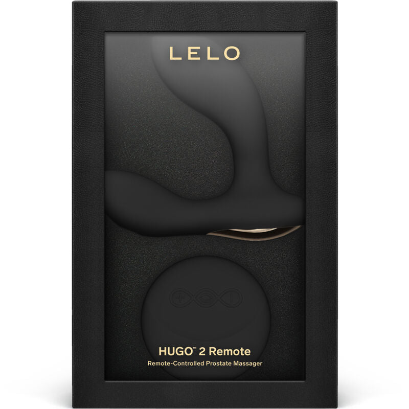 Lelo - massaggiatore prostatico telecomando hugo 2 nero