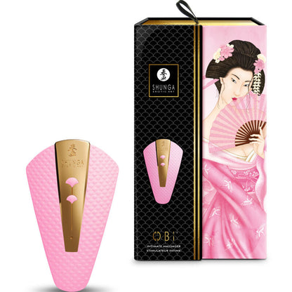 Shunga - massaggiatore intimo obi rosa