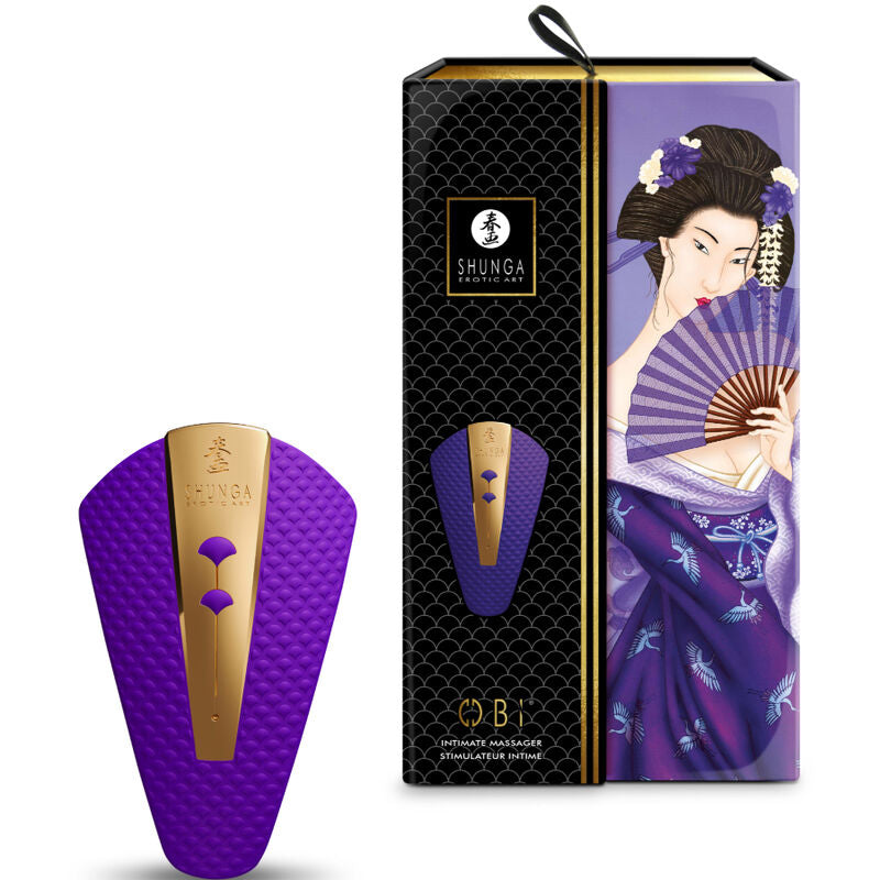 Shunga - massaggiatore intimo obi viola