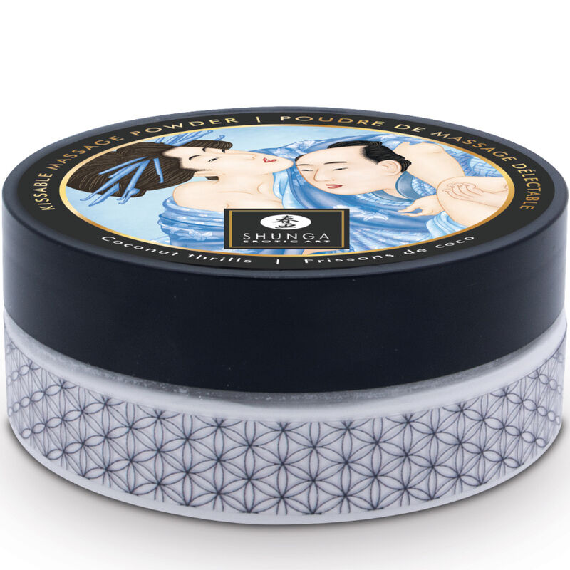 Shunga - kit polvere da massaggio al cocco alimentare