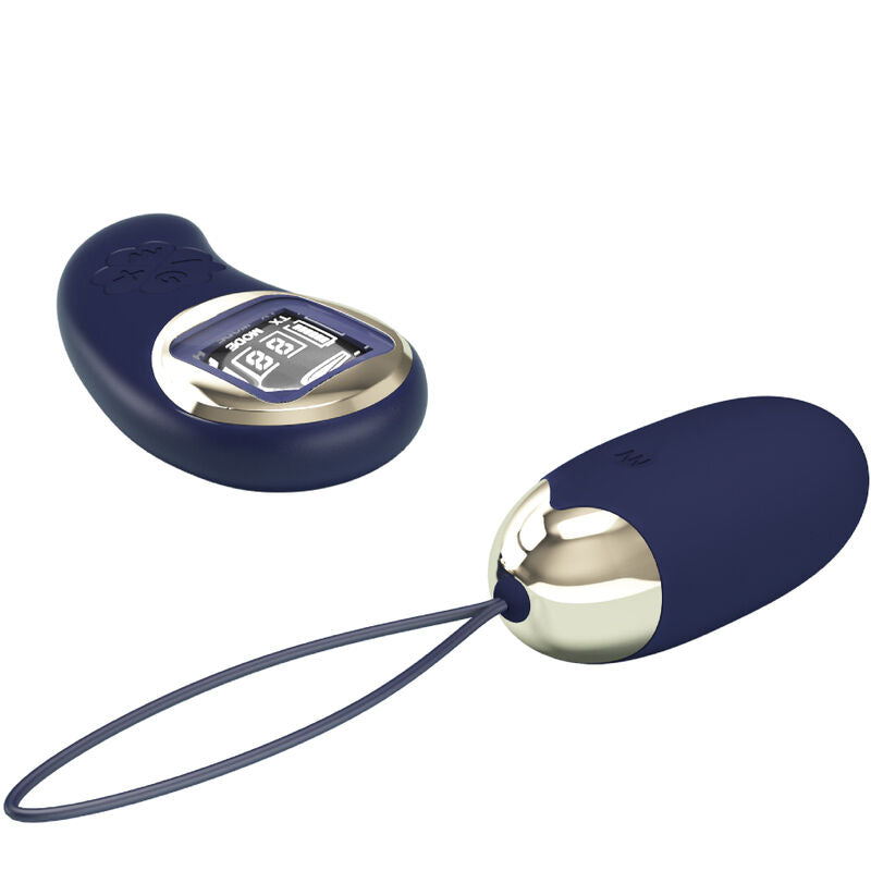 Pretty love - telecomando uovo vibrante mina blu